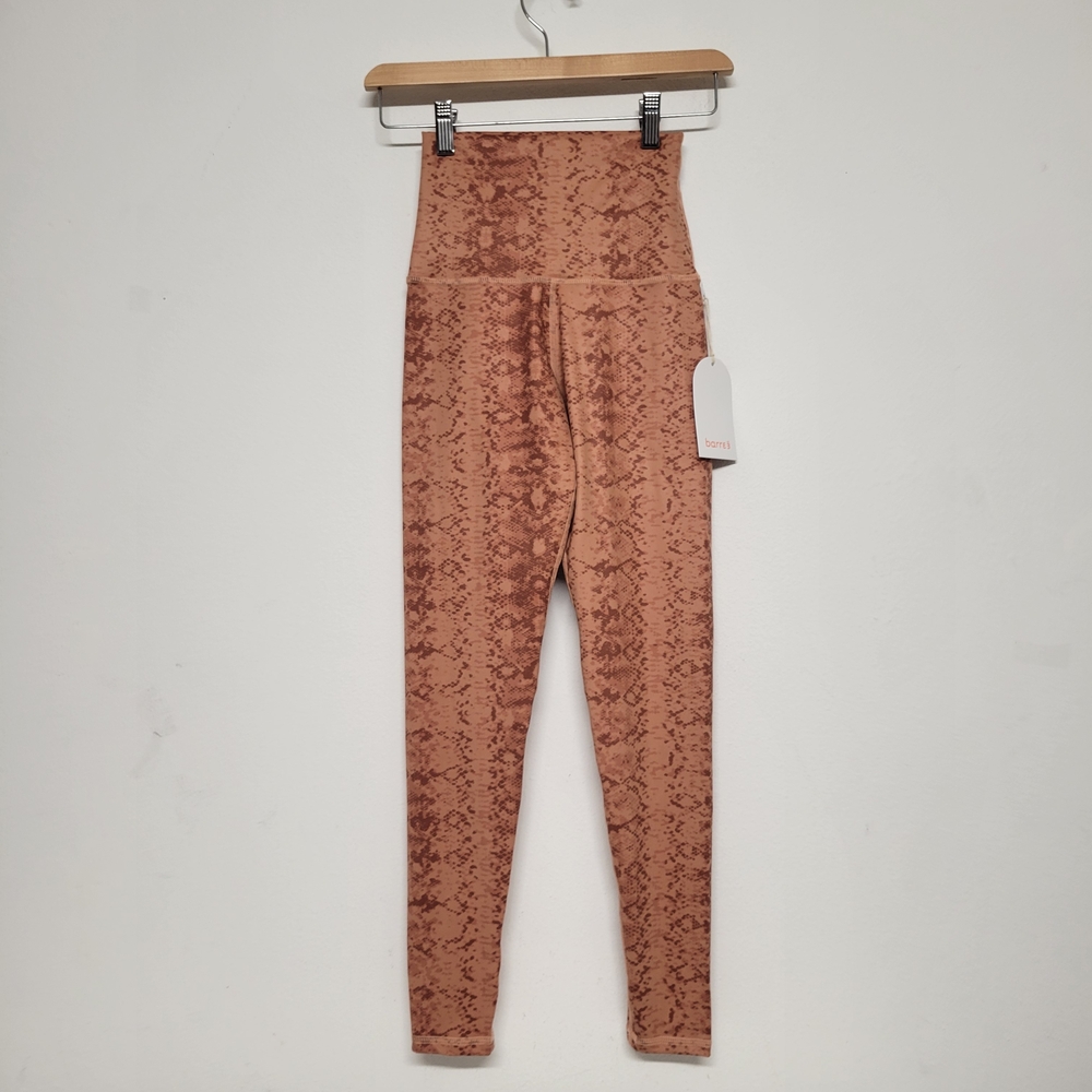High-Waisted Snake Print Leggings